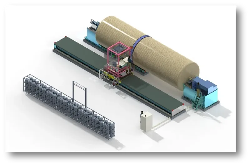 2-Axis Filament Winding Machine
