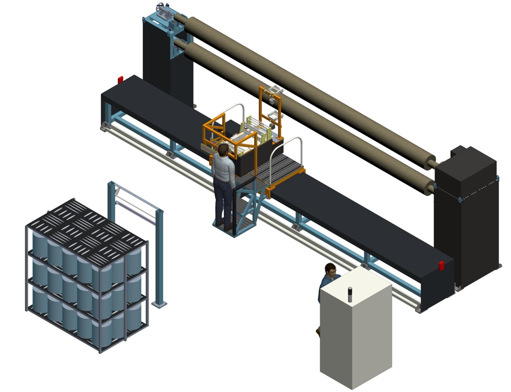 3-Axis Filament Winding Machine