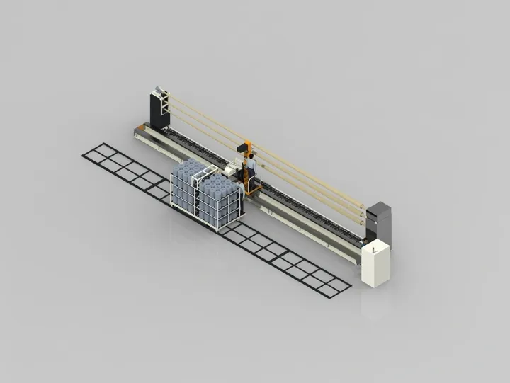 Multi-Spindle Filament Winding Machine